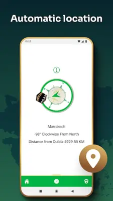 Qibla Finder - Qibla Direction android App screenshot 0