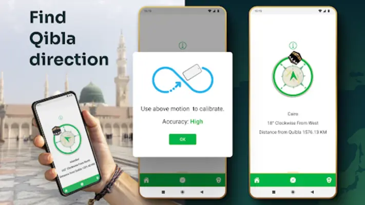 Qibla Finder - Qibla Direction android App screenshot 5